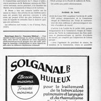 1750 - Page IX-1515 - Dernières nouvelles. Médecins sanitaires maritimes / Société amicale des médecins alsaciens / A travers l’officiel. Enseignement de la médecine / Accidents du travail