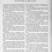 1766 - Page 1529 - Partie scientifique. Travaux originaux. Clinique ophtalmologique, Hôtel-Dieu. La bronchothérapie dans les abcès du poumon, par M. le Docteur Paul Truffert