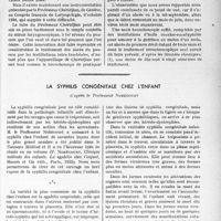 1768 - Page 1531 - Partie scientifique. Travaux originaux. Clinique ophtalmologique, Hôtel-Dieu. La bronchothérapie dans les abcès du poumon, par M. le Docteur Paul Truffert / La syphilis congénitale chez l’enfant, d’après le Professeur Nobécourt [J. Noir]