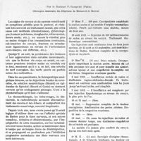 1772 - Page 1535 - Partie scientifique. Travaux originaux. Au chevet des patients. Coccygodynie et sacralgie traitées par les injections loco-dolenti de radon, par le Docteur P. Gasquet