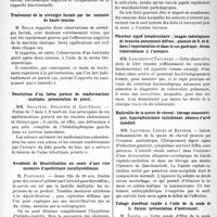 1779 - Page 1542 - Partie scientifique. L’actualité scientifique. Les Sociétés Savantes. Lille. Société médicale et anatomo-clinique. Séance du mardi 5 février 1935