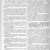 1781 - Page 1544 - Partie scientifique. L’actualité scientifique. Les thèses. A propos de deux cas de ligature de gros troncs artériels périphériques, par Dr Joseph Grimaud (Imprimerie de la Presse, Montpellier, 1935) / La thoracoplastie, d’indication pulmonaire, au sanatorium. Indications. Contre-indications. Résultats. Travail des Sanatoriums de Sancellemoz, par Dr Marc Préault. (Lyon, Bosc frères, M. et L. Riou, 1935)