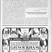 1830 - Page XIII-1587 - A travers l’officiel. Réponses des ministres aux questions des parlementaires. Application de l’article 59 aux assurés sociaux agricoles / Remboursement des actes médicaux aux assurés sociaux à un tarif inférieur au tarif syndical