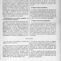 1844 - Page 1595 - Partie scientifique. Travaux originaux. Les différents types d'hypertension artérielle couramment observés en clinique, par le Docteur A. Dumas. Les hypertensions symptomatiques. Modification tensionnelles observées au au cours des cardiopathies / Modification de la tension sanguine au cours des maladies fébriles / Hypertension transitoire / Hypertensions paroxystiques
