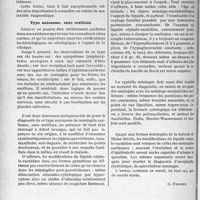 1861 - Page 1604 - Partie scientifique. Travaux originaux. La clinique au goût du jour. L’oreillon cérébral, d’après le Professeur A. Lemierre et les Docteurs F. Layani, P. Meillaud. Le type primitif et le type autonome des méningo-encéphalites ourliennes. Les difficultés du diagnostic. Type primitif / Type autonome, sans oreillons [G. Fischer]
