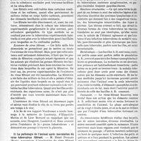 1871 - Page 1610 - Partie scientifique. L'actualité scientifique. Les Congrès. VIII° congrès national de la tuberculose, (Marseille, 15-18 avril 1935). Question biologique. Le rôle de l’ultra-virus tuberculeux en pathologie expérimentale et humaine