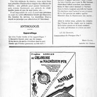 1935 - Page 1648-LXX - Correspondance. Questions médico-militaires. Promotion au grade de médecin sous-lieutenant / Anthologie. Appareillage