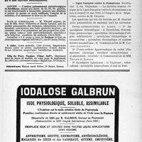 1944 - Page VII-1653 - Renseignements / Dernières nouvelles. Faculté de médecine de Bordeaux / Ligue Française contre le rhumatisme