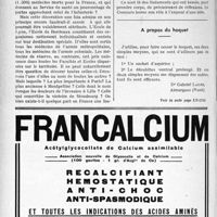 1951 - Page 1660-XIV - A travers l’officiel. Un geste officiel de reconnaissance aux médecins / A propos du hoquet