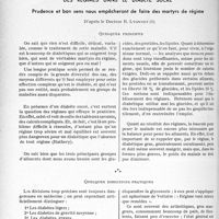 1965 - Page 1674 - Partie scientifique. Travaux originaux. Ce que pratiquement le médecin doit savoir…. Des régimes dans le diabète sucré. Prudence et bon sens nous empêcheront de faire des martyrs de régime, d’après le Docteur B. Lyonnet. Quelques principes / Quelques directives pratiques [G. Fischer]