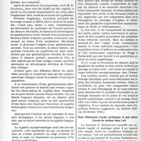 1969 - Page 1678 - Partie scientifique. L'actualité scientifique. La Presse. A propos de quelques données biologiques sur la syphilis. (Contamination minimale et infection inapparente) [(Le Bulletin Médical, 23 février 1935)] / Pour déterminer l’acide carbonique et pour déceler l’oxyde de carbone dans l’air [(Ann. d’Hygiène Publique, Indust. et Sociale, janvier 1935)]
