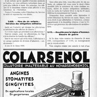 2004 - Page LXIII-1713 - Correspondance. Questions médico-militaires. Radiation des cadres / Père de six enfants ; libération des obligations militaires / Annuités pour la Légion d’honneur. Blessure de guerre