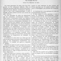 2037 - Page 1736 - Partie scientifique. Travaux originaux. Les crises gastriques du tabès. Diagnostic et traitement, par Georges Boudin
