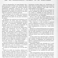 2068 - Page 1755 - Partie professionnelle. Bulletin de l’Actualité. Assurés sociaux notoirement indigents tarif des accouchements pratiques par les sages-femmes