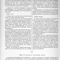 2077 - Page 1760 - Partie professionnelle. Accidents du travail. Le Diabète traumatique. Le diabète traumatique vrai et le diabète latent / Siège et nature du traumatisme initial