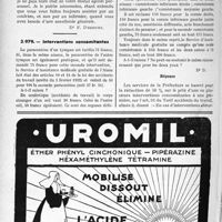 2105 - Page 1776-LVIII - Correspondance. Application du tarif des accidents du travail. Se faire aider par des infirmiers est une question en dehors du Tarif accidents du travail / Interventions concomitantes