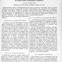 2160 - Page 1829 - Partie professionnelle. Hygiène officielle. Le plomb tétra-éthyle. Son emploi dans l’industrie automobile et dans l’aviation peut-il constituer un danger public d’intoxication saturnine ?, par le Docteur Briau