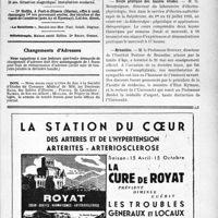 2192 - Page VII-1857 - Renseignements / Dernières nouvelles. Académie de médecine / Ecole pratique des hautes études / Bruxelles