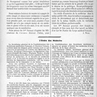 2201 - Page 1866 - Propos du jour. Le Centenaire professionnel des Docteurs Butaud, de Bourganeuf [J. Noir] / L’Ordre des Médecins [J. Noir]
