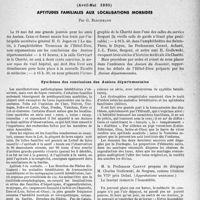 2216 - Page 1881 - Partie scientifique. L'actualité scientifique. Les Congrès. XVIe Session de l’Association Française de Médecine générale, (Avril-Mai 1935). Aptitudes familiales aux localisations morbides, par G. Blechmann. Synthèses des conclusions des Assises départementales