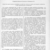 2274 - Page 1937 - Partie scientifique. Travaux originaux. La clinique au goût du jour. L’hygiène du pleurétique convalescent se révèle primordiale pour son avenir, d’après les Docteurs Courcoux et Bonnefoy. Ce qui est grave dans la pleurésie, ce sont les suites, ou mieux les risques ultérieurs d’une manifestation pulmonaire