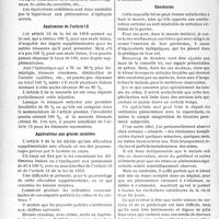 2289 - Page 1952 - Partie professionnelle. Bulletin de l’Actualité. Le statut des grands invalides de guerre. Que faut-il entendre par grand invalide ? / Applicationde l’article 12 / Application aux grands invalides