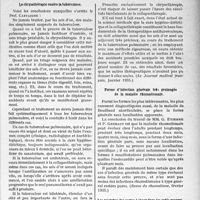2340 - Page 1997 - Partie scientifique. L'actualité scientifique. La Presse. chrysothérapie contre la tuberculose [(Le Journal médical Français, janvier 1935)] / Forme d’infection générale très prolongée de la maladie rhumatismale [(Revue du rhumatisme, février 1935)] / Les microbes des cartes à jouer dans les cafés maures