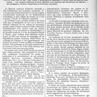 2354 - Page 2011 - Partie professionnelle. Bulletin de l’Actualité. Une très belle manifestation commémorative. Le troisième Centenaire du Muséum national d’Histoire naturelle. L’édit de Louis XIII de mai 1535, rendu à Saint-Quentin organisant le Jardin royal des plantes médicinales. — Les origines médicales du futur Muséum et les médecins qui illustrèrent son histoire. — Les cérémonies, les fêtes, l’Exposition du Troisième centenaire