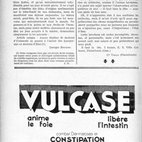2365 - Page 2022 - Partie professionnelle. Actualités. Un écho du Meeting à Bullier / Le Secret de l’Éternelle jeunesse et de la Longévité