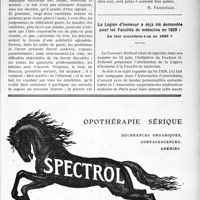 2366 - Page 2023 - Partie professionnelle. L’élection du bureau de l'Association des internes en exercice / La Légion d’honneur à déjà été demandée pour les Facultés de médecine en 1928 : La leur accordera-t-on en 1935 ?