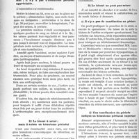 2475 - Page 2124 - Partie scientifique. Travaux originaux. La clinique urologique au goût du jour. Les ruptures de l’urètre par traumatismes accidentels et thérapeutiques. Le traitement immédiat des ruptures traumatiques, d’après les Docteurs Lepoutre et Stobbaerts. Le praticien, appelé immédiatement, devra pour régler sa conduite, préciser deux points: Le blessé a-t-il uriné ? Existe-t-il un hématome périnéal ?