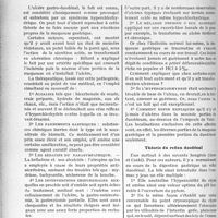 2477 - Page 2126 - Partie scientifique. Travaux originaux. La clinique urologique au goût du jour. Notions nouvelles sur la pathogénie et le traitement de l'ulcère gastro-duodénal, par le Docteur F. Tison. Critique de ces données classiques / Théorie du reflux duodénal