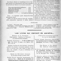 2479 - Page 2128 - Partie scientifique. Travaux originaux. La clinique urologique au goût du jour. Notions nouvelles sur la pathogénie et le traitement de l'ulcère gastro-duodénal, par le Docteur F. Tison. Rôle du métabolisme du cholestérol dans l’ulcus / Les Livres qui viennent de paraître…