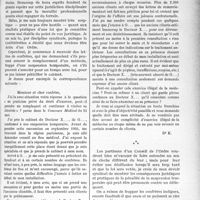 2490 - Page 2139 - Partie professionnelle. Bulletin de l’Actualité. La suspension du droit d'exercer la médecine ne serait-elle qu'une pénalité illusoire