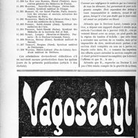 2569 - Page 2214 - Partie Professionnelle. Ligue médicale de défense professionnelle, " Le Sou Médical " / Jurisprudence. Responsabilité professionnelle. — Erreur de diagnostic. — Relation de cause à effet non prouvée [Dr Paul Boudin]
