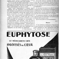 2571 - Page 2216 - Partie Professionnelle. Jurisprudence. Responsabilité professionnelle. — Erreur de diagnostic. — Relation de cause à effet non prouvée [Dr Paul Boudin] / Correspondance. Questions médico-militaires. Première mise d’équipement réquisition des automobiles