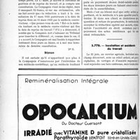 2573 - Page 2218 - Correspondance. Accidents du travail. Fixation de la date de la consolidation / Insolation et accidents du travail