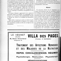 2575 - Page 2220 - Correspondance. Accidents du travail. Piqûre d’insecte et accidents du travail / L’accident dont un ouvrier est victime en se rendant à son travail ne constitue pas, en principe, un accident du travail