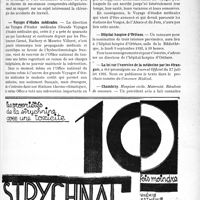 2590 - Page 2231 - Dernières nouvelles. Une Société médicale des accidents du travail à Marseille / Voyages d’études médicales / Hôpital-hospice d’Orléans / La loi sur l’exercice de la médecine par les étrangers / Chambéry
