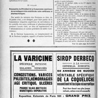 2595 - Page 2236 - A travers l’officiel. Décret du 18 juillet relatif à l’assainissement de la situation financière de la Caisse autonome de l’Union de la « France Mutualiste » / Nomination du Président de la Commission supérieure de surveillance et de contrôle des soins médicaux et pharmaceutiques / Promotions — Nominations. Service de Santé