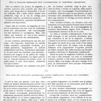 2610 - Page 2251 - Partie Scientifique. Travaux originaux. La clinique infantile au goût du jour. La migraine, à forme abdominale, ne doit pas être méconnue chez l’enfant, d’après le Professeur Robert Debré et R. Broca. Déjà la migraine céphalique peut s’accompagner de symptômes abdominaux / Mais aussi des douleurs abdominales aiguës remplacent parfois les symptômes habituels