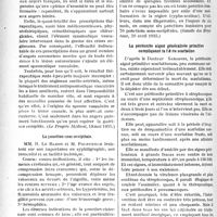2613 - Page 2254 - Partie Scientifique. L'actualité scientifique. La Presse. Le rôle du spasme vasculaire dans l’angine de poitrine [(Le Progrès Médical, 18 mai 1935)] / La ponction sous-occipitale [(Gazette des Hôpitaux, 20 avril 1935)] / La péritonite aiguë généralisée primitive compliquant la lèpre scarlatine [(La Presse Médicale, 13 avril 1935)]