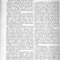 2615 - Page 2256 - Partie Scientifique. L'actualité scientifique. Les Sociétés Savantes. Paris. Société médicale des hôpitaux de Paris. Echinococcose métastatique du poumon, (8-2-1935) / Bacilles tuberculeux aviaires dans l’organisme d’un nourrisson, (8-2-1935)