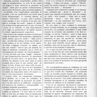 2628 - Page 2269 - Partie Professionnelle. Réflexions d'un praticien de province. Profession — Métier — Clientèle (Suite)