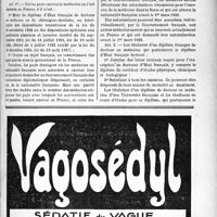 2656 - Page XI-2293 - A travers l’officiel. Loi du 26 juillet 1935 relative à l’exercice de la médecine et de l’art dentaire
