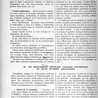 2665 - Page 2302 - Partie Scientifique. Travaux originaux. Considérations sur le paludisme, (Diagnostic et traitement). Deuxième partie. La pharmacologie actuelle du paludisme, par le Docteur René Le Droumaguet. Les médications adjuvantes et leurs associations avec la quinine / Les médicaments nouveaux d'origine synthétique et leurs diverses associations