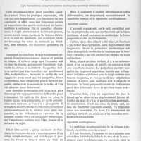 2670 - Page 2307 - Partie Scientifique. Travaux originaux. La petite chirurgie au goût du jour. Les fractures du nez : Des moyens de fortune procurent des résultats satisfaisants, si l’on agit vite, d’après le Docteur E. Feldstein. Les premières constatations cliniques doivent être précoces
