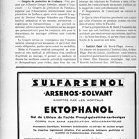 2709 - Page 2342-VIII - Dernières nouvelles. Congrès des colites / Congrès de la goutte et de l’acide urique / Congrès de protection de l’enfance / Internat des hôpitaux de Toulouse / Institut Calot