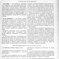 2724 - Page 2357 - Partie Scientifique. Travaux originaux. L’épidémiologie au goût du jour. Le dépistage d’une scarlatine fruste intéresse l’avenir de l’invidu comme aussi la protection de la collectivité, d’après les Docteurs H. Cambassédès et M. Millau. L’importance de ce dépistage / Les caractéristiques d’une scarlatine fruste