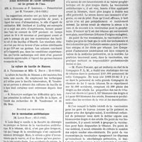 2728 - Page 2361 - Partie Scientifique. L'actualité scientifique. Les Sociétés Savantes. Paris. Académie de médecine. Action bactéricide de l’acide carbonique sur les germes de l’eau, (18-6-1935) / La culture du bacille de Hansen, (25-6-1935) / Société de chirurgie. Sur la vaccination antitétanique, (22-5-1935)